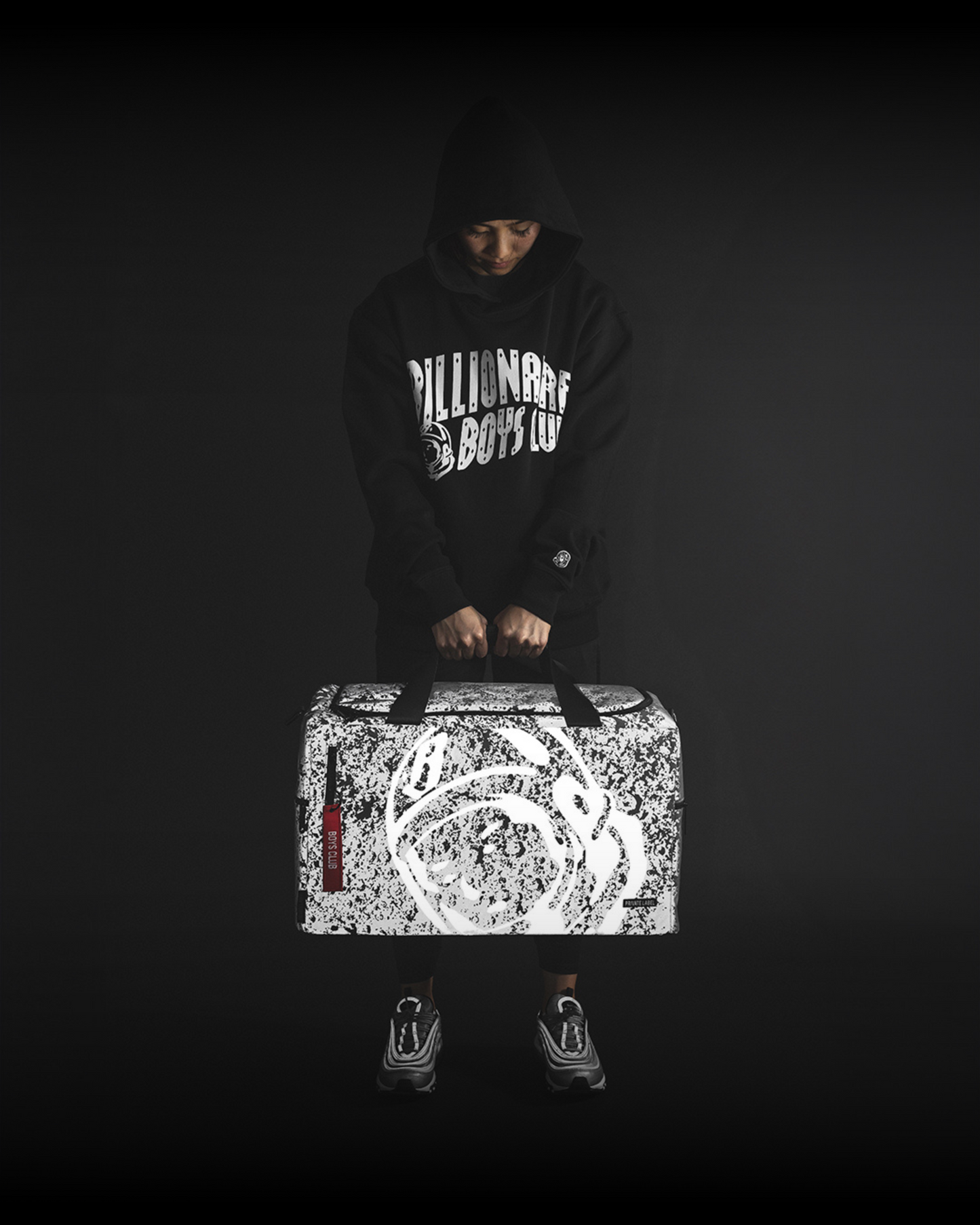 Billionaire Boys Club x Private Label Space Camo Reflective Duffle Bag