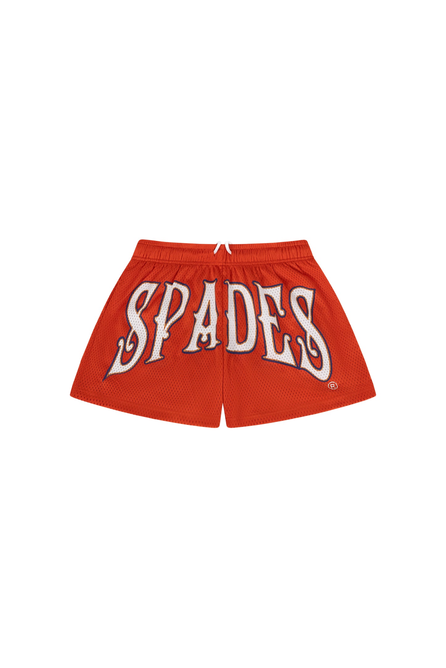 Spades Logo Mesh Shorts (Red)