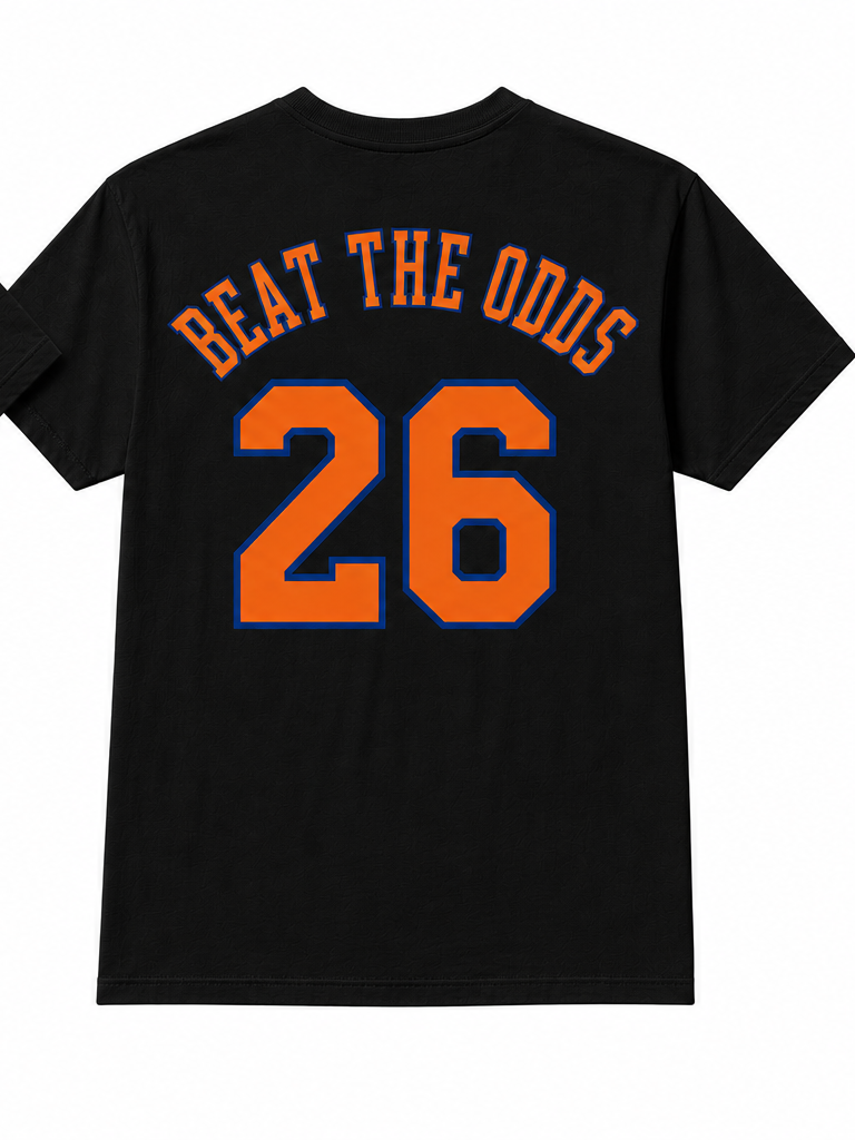 Spades Flame Tee V2 – Knicks Championship Edition (Black)