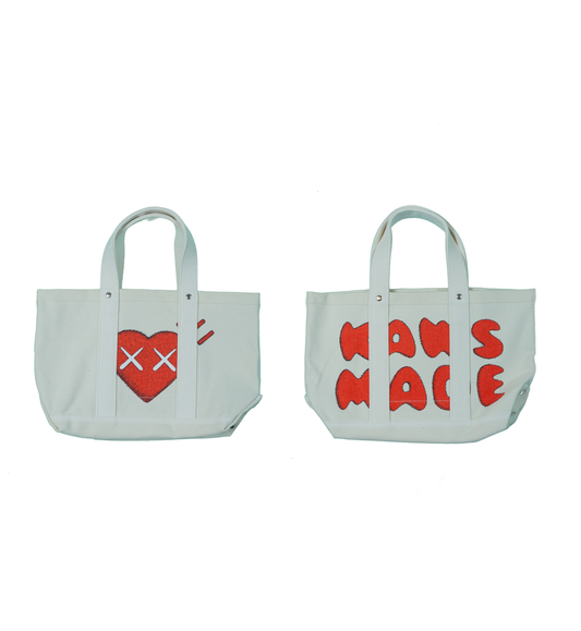 KAWS x Human Made Small Tote Bag