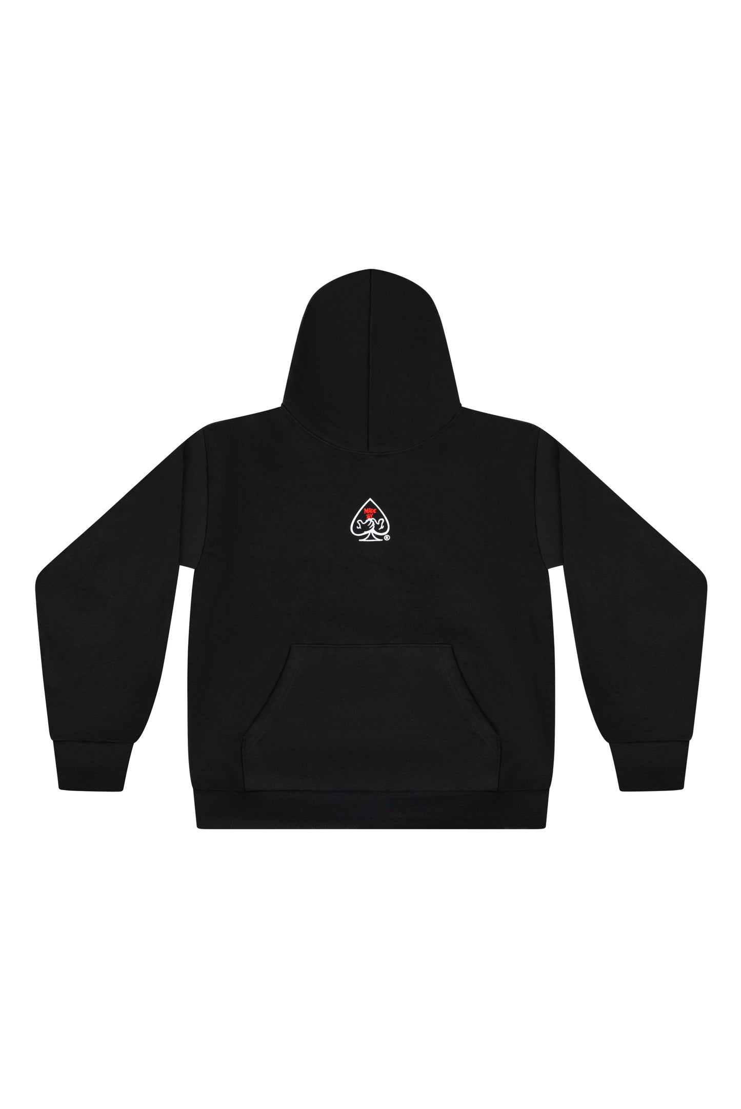 Spades “ Royal Flush” Hoodie (Black/ Red)